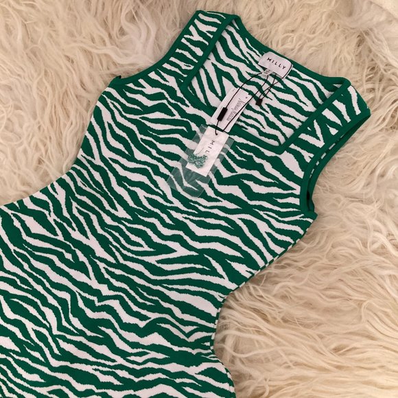 MILLY Printed Mini Dress - Picture 6 of 16